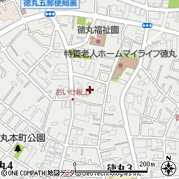 東京都板橋区徳丸3丁目31周辺の地図
