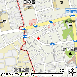 東京都北区赤羽西6丁目23-7周辺の地図