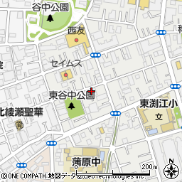筑波豆腐店周辺の地図