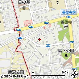東京都北区赤羽西6丁目23周辺の地図