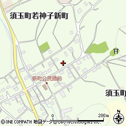 山梨県北杜市須玉町若神子新町101周辺の地図