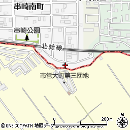 千葉県松戸市串崎南町246周辺の地図