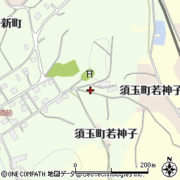 山梨県北杜市須玉町若神子新町524周辺の地図