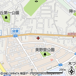 千葉県松戸市二十世紀が丘美野里町111周辺の地図
