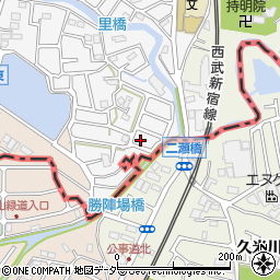 埼玉県所沢市久米39-15周辺の地図