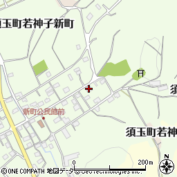 山梨県北杜市須玉町若神子新町128周辺の地図