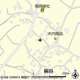 千葉県香取市桐谷525周辺の地図