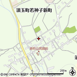 山梨県北杜市須玉町若神子新町84周辺の地図