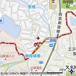 埼玉県所沢市久米39-16周辺の地図