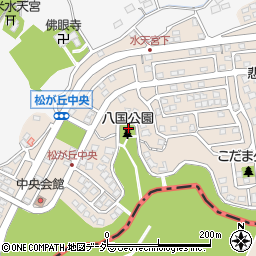 埼玉県所沢市松が丘周辺の地図