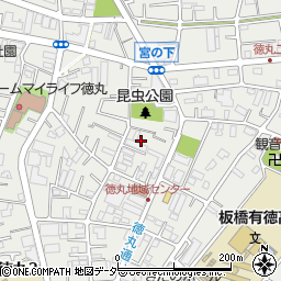 メゾネット徳丸周辺の地図