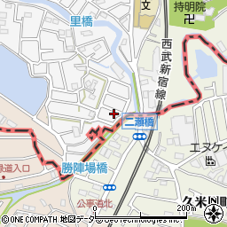 埼玉県所沢市久米39-10周辺の地図