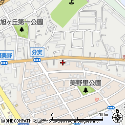 千葉県松戸市二十世紀が丘美野里町103周辺の地図