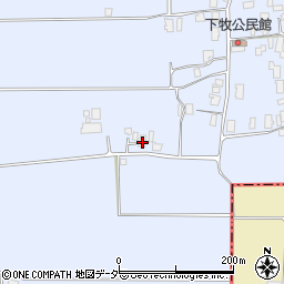 長野県伊那市西春近下牧9160-1周辺の地図