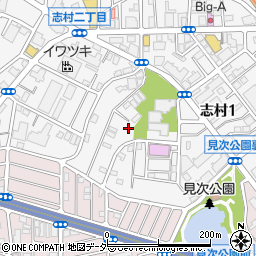 東京都板橋区志村1丁目25-1周辺の地図