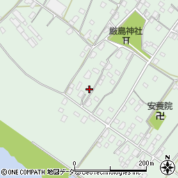 茨城県神栖市矢田部611周辺の地図