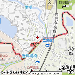 埼玉県所沢市久米39-9周辺の地図