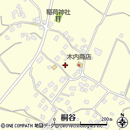 千葉県香取市桐谷528周辺の地図