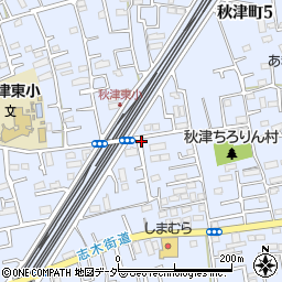 ＳＡＮパークＥＣＯ東村山秋津町１駐車場周辺の地図
