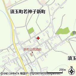 山梨県北杜市須玉町若神子新町98周辺の地図