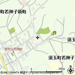 山梨県北杜市須玉町若神子新町124周辺の地図