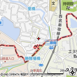 埼玉県所沢市久米39-5周辺の地図
