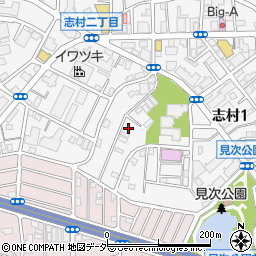 東京都板橋区志村1丁目25-17周辺の地図