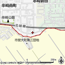 千葉県松戸市串崎南町163周辺の地図