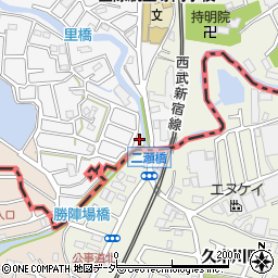 埼玉県所沢市久米43周辺の地図