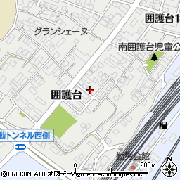 千葉県成田市囲護台1255周辺の地図