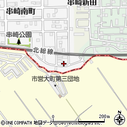 千葉県松戸市串崎南町164周辺の地図