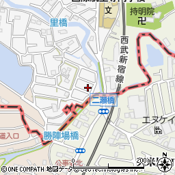 埼玉県所沢市久米37-16周辺の地図