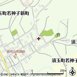 山梨県北杜市須玉町若神子新町123周辺の地図