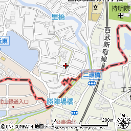 埼玉県所沢市久米37-7周辺の地図
