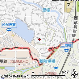 埼玉県所沢市久米19-11周辺の地図