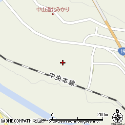 長野県木曽郡上松町小川2036周辺の地図