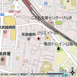 東京都足立区西新井栄町1丁目11-1周辺の地図