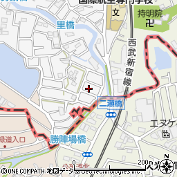 埼玉県所沢市久米37-18周辺の地図