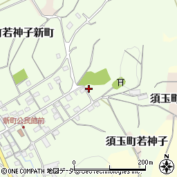 山梨県北杜市須玉町若神子新町122周辺の地図