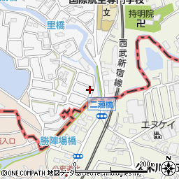 埼玉県所沢市久米37-27周辺の地図