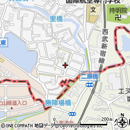 埼玉県所沢市久米37-15周辺の地図