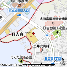美容室Ｍ＆Ｐｓ成田駅前店周辺の地図