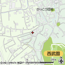 田畑西公園周辺の地図