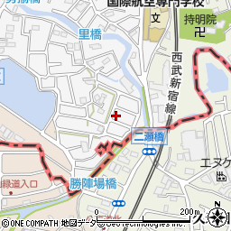 埼玉県所沢市久米37-19周辺の地図