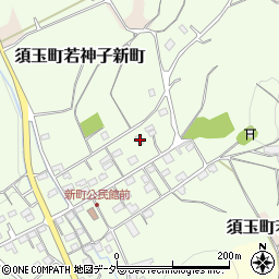 山梨県北杜市須玉町若神子新町105周辺の地図