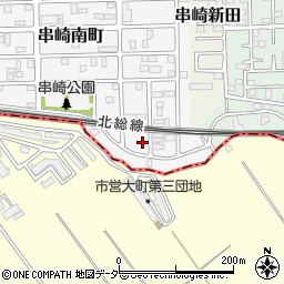 千葉県松戸市串崎南町179周辺の地図