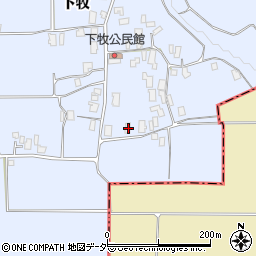 長野県伊那市西春近下牧9222周辺の地図