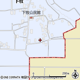 長野県伊那市西春近下牧9217周辺の地図