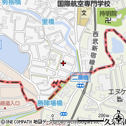 埼玉県所沢市久米37周辺の地図