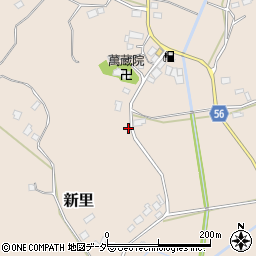 千葉県香取市新里631周辺の地図